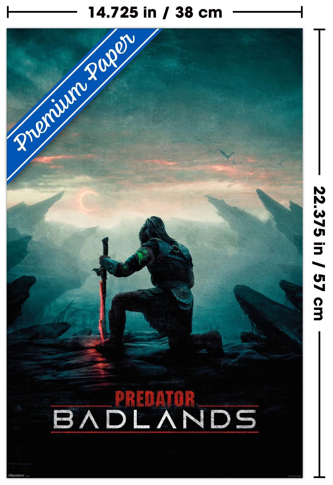 Predator: Badlands (2025) - Kneel One Sheet Wall Poster, 22.4L